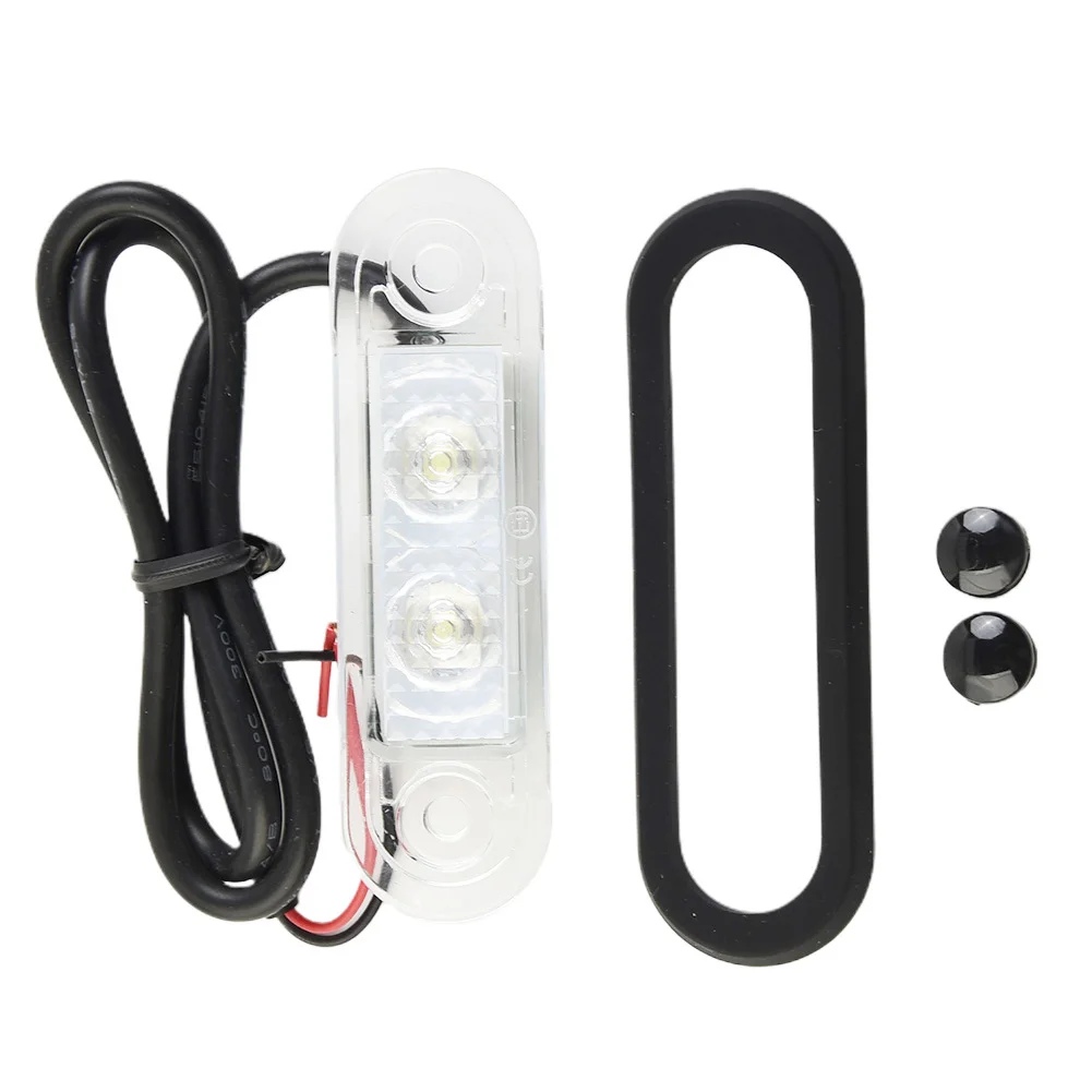 12V/24V FLUSH FIT LED MARKER LIGHTS White LED Dome Light Car Truck Trailer Van Bus Buggy Side Light Signal Light 2 Lights
12V/24V FLUSH FIT LED MARKER LIGHTS White LED Dome Light Car Truck Trailer Van Bus Buggy Side Light Signal Light 2 Lights
