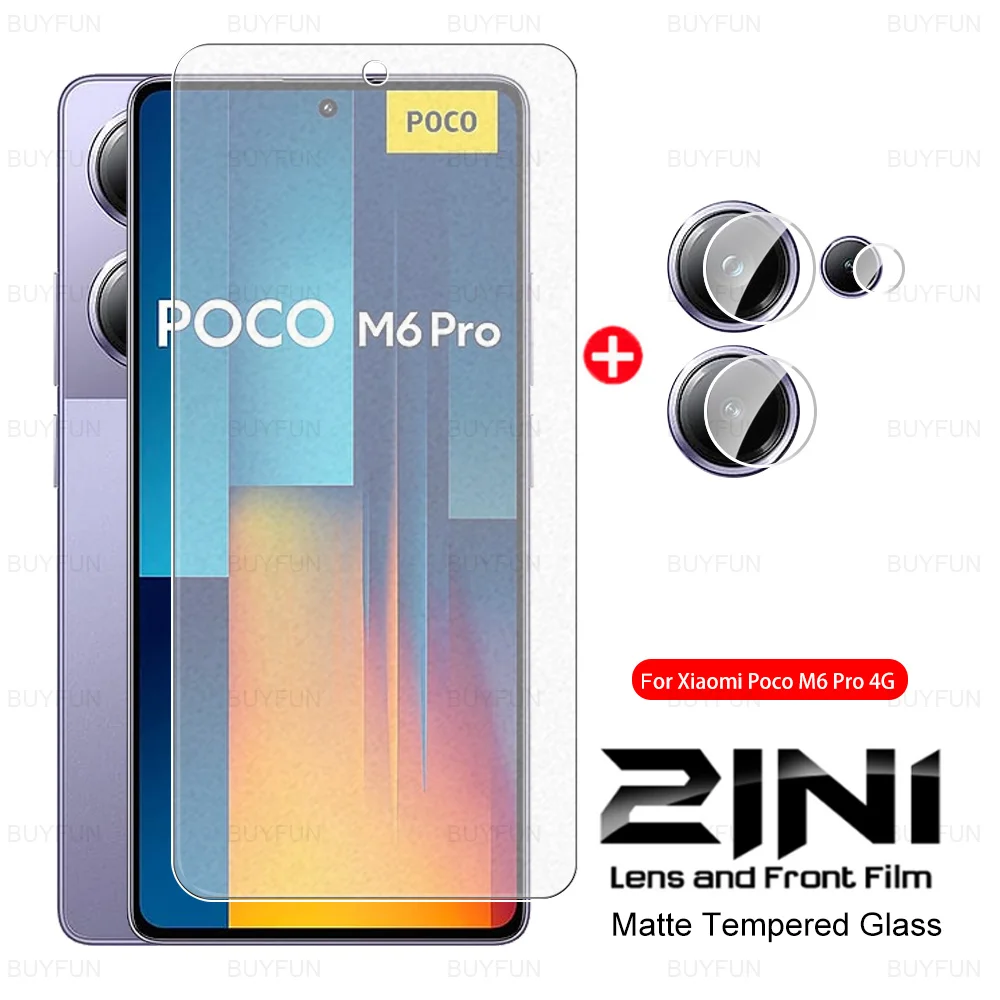 2 в 1, матовое закаленное стекло для камеры Xiaomi Poco M6 Pro 4G, Poko Poxo Pocco Little M6Pro M 6 PocoM6Pro, 6,67 дюйма
2 в 1, матовое закаленное стекло для камеры Xiaomi Poco M6 Pro 4G, Poko Poxo Pocco Little M6Pro M 6 PocoM6Pro, 6,67 дюйма