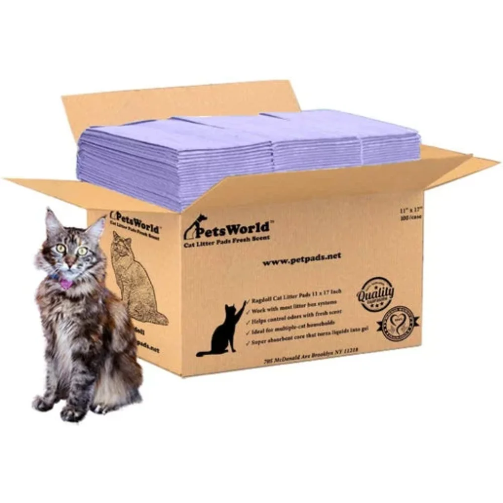 Cat Pee Pad Litter Box Refills for the Tidy Cat Breeze Litter System, Fresh Scent Absorbs Odors, 100 Pack
Cat Pee Pad Litter Box Refills for the Tidy Cat Breeze Litter System, Fresh Scent Absorbs Odors, 100 Pack