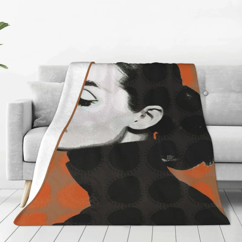 Movie Stars Audrey Hepburn Blankets Flannel Printed Beauty Girl Movie Multifunction Warm Throw Blankets for Bed Couch Plush Thin
Movie Stars Audrey Hepburn Blankets Flannel Printed Beauty Girl Movie Multifunction Warm Throw Blankets for Bed Couch Plush Thin