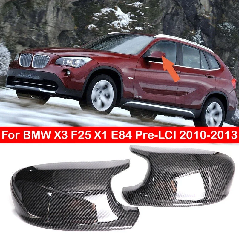 For BMW X3 F25 X1 E84 Pre-LCI 2010 2011 2012 2013 Car Replacement Rearview Side Mirror Cover Wing Cap Exterior Door Case Trim
For BMW X3 F25 X1 E84 Pre-LCI 2010 2011 2012 2013 Car Replacement Rearview Side Mirror Cover Wing Cap Exterior Door Case Trim