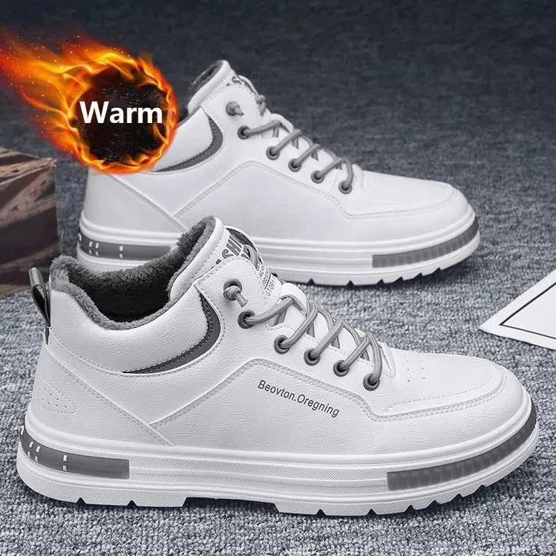 New Warm Sneakers for Men Trend High-top Casual Flat Shoes Men Lace Up Korean Version Tooling Shoes Zapatilla Hombre 2023
New Warm Sneakers for Men Trend High-top Casual Flat Shoes Men Lace Up Korean Version Tooling Shoes Zapatilla Hombre 2023