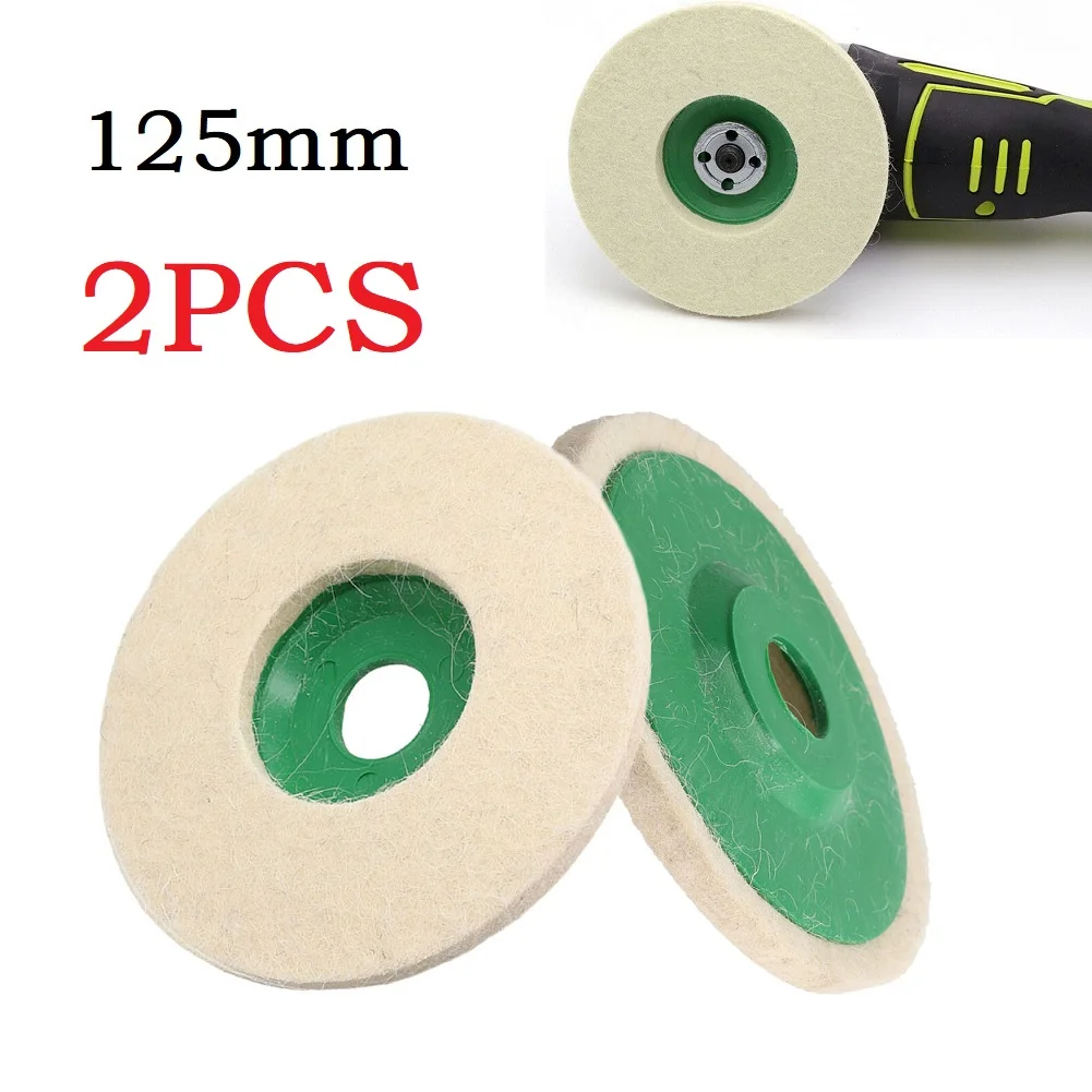 2pcs 125mm Wool Polishing Wheel Buffing Pads Abrasive Grinder Wheel Felt Polishing Pad Grinding Disc Angle Grinder Accessories
2pcs 125mm Wool Polishing Wheel Buffing Pads Abrasive Grinder Wheel Felt Polishing Pad Grinding Disc Angle Grinder Accessories