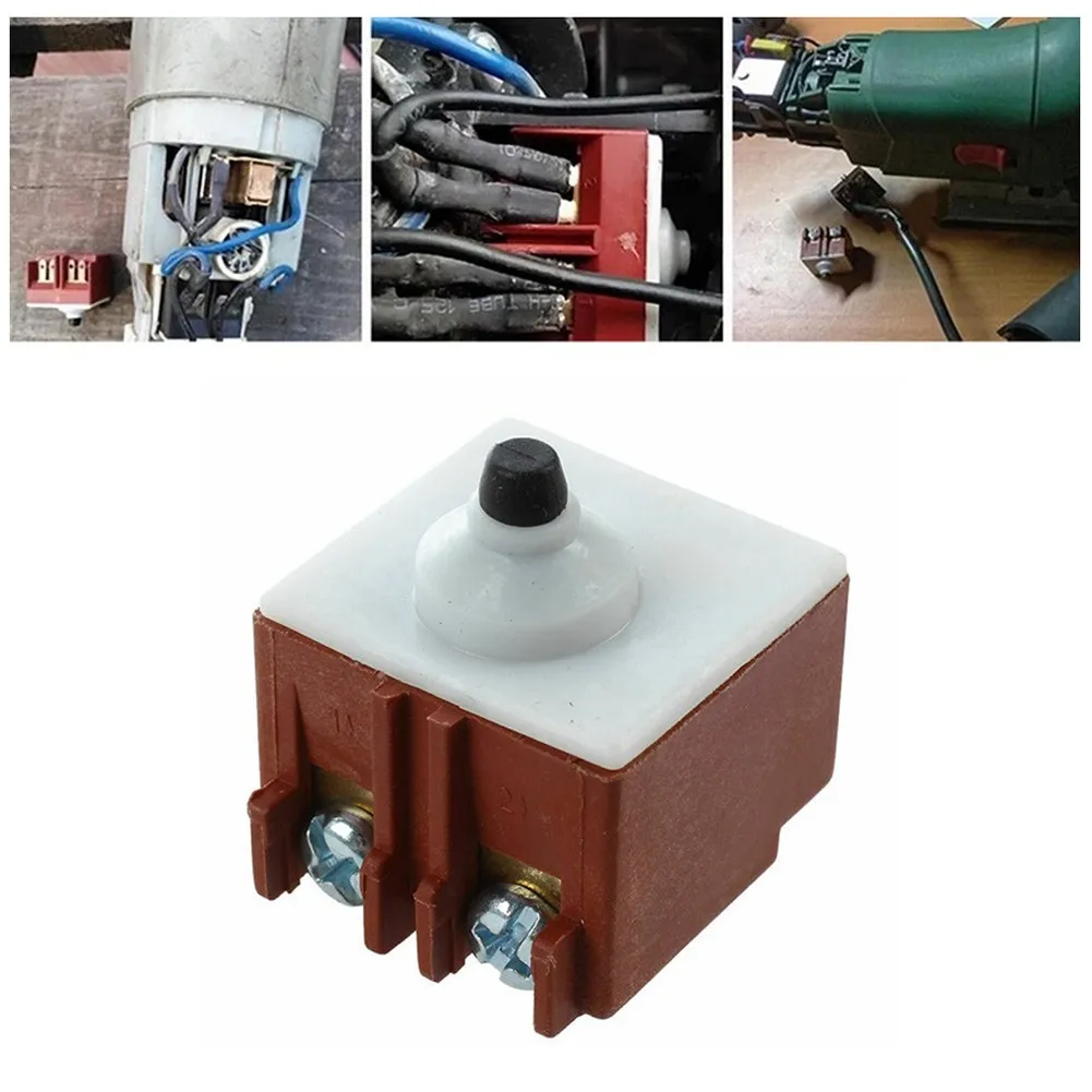 1 Pc Angle Grinder Switch AC250V 6A 125V/12A DPST NO Push Button Switch Replacement For GWS6/7-100 Power-Tool Accessories
1 Pc Angle Grinder Switch AC250V 6A 125V/12A DPST NO Push Button Switch Replacement For GWS6/7-100 Power-Tool Accessories