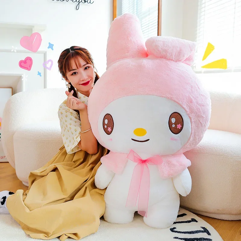 Sanrio Kawaii аниме мультфильм серия Kuromi My Melody милая плюшевая игрушка Плюшевая Кукла плюшевая подушка детский подарок на день Святого Валентина 55 ~ 80 см
Sanrio Kawaii аниме мультфильм серия Kuromi My Melody милая плюшевая игрушка Плюшевая Кукла плюшевая подушка детский подарок на день Святого Валентина 55 ~ 80 см