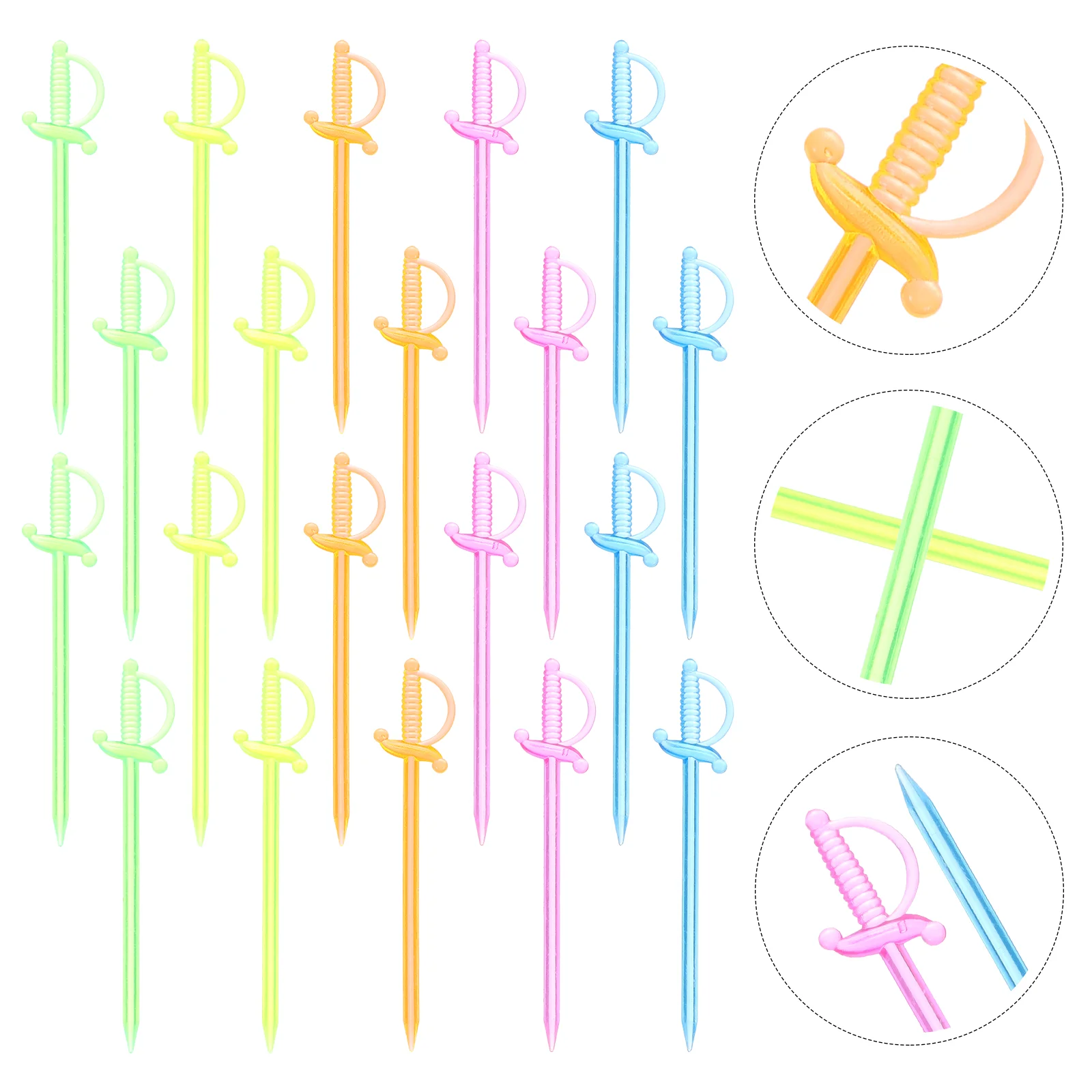 200 Pcs Decor Party Fruit Picks Forks Stick Cocktail Sword Cake Plastic Appetizer Food Sticks Snack
200 Pcs Decor Party Fruit Picks Forks Stick Cocktail Sword Cake Plastic Appetizer Food Sticks Snack