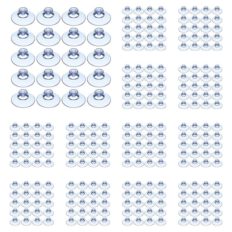 300Pcs Transparent Suction Cups, Plastic Suction Cups, Pads Without Hooks For Outdoor, Kitchen,Bathroom,Window 20Mm
300Pcs Transparent Suction Cups, Plastic Suction Cups, Pads Without Hooks For Outdoor, Kitchen,Bathroom,Window 20Mm
