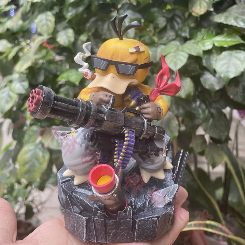 Новый аниме-фигурка Гатлинга Psyduck Pokemon 15 см из ПВХ, Модель сцена повреждений при битве, украшение автомобиля, фигурки, Подарочные игрушки
Новый аниме-фигурка Гатлинга Psyduck Pokemon 15 см из ПВХ, Модель сцена повреждений при битве, украшение автомобиля, фигурки, Подарочные игрушки