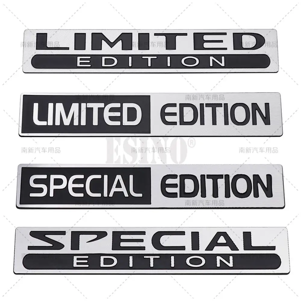 3D Limited Edition Special Edition Car Trunk Aluminium Badge Emblem Fender Rear Body Tailgate Accessories Adhesive Styling Badge
3D Limited Edition Special Edition Car Trunk Aluminium Badge Emblem Fender Rear Body Tailgate Accessories Adhesive Styling Badge
