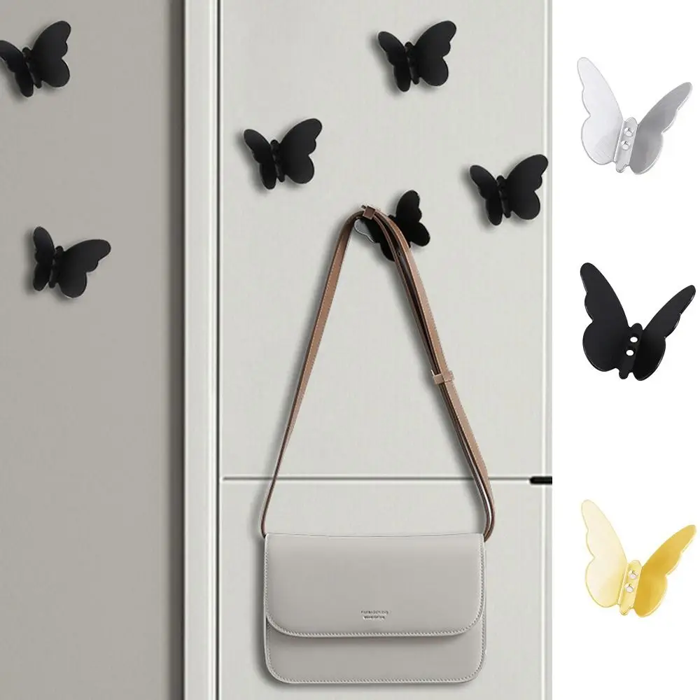 Gold/Silver/Black Butterfly Shaped Wall Hanger Three-dimensional Sturdy Towel Hangers Wall Mounted Waterproof
Gold/Silver/Black Butterfly Shaped Wall Hanger Three-dimensional Sturdy Towel Hangers Wall Mounted Waterproof
