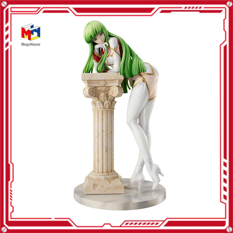 В наличии Megahouse GEM Code Geass Lelouch of The Re C.C. Новые оригинальные Аниме фигурки, модели игрушек, фигурки, коллекционные куклы из ПВХ