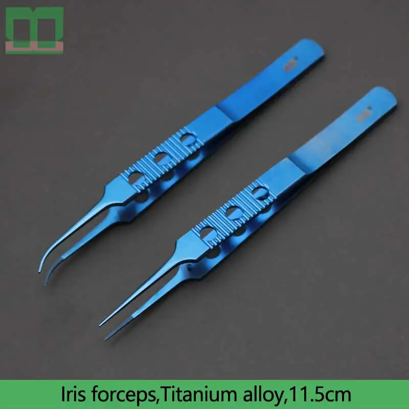 Ophthalmic forceps angle head straight transverse stripe 11.5cm ophthalmology department titanium alloy
Ophthalmic forceps angle head straight transverse stripe 11.5cm ophthalmology department titanium alloy