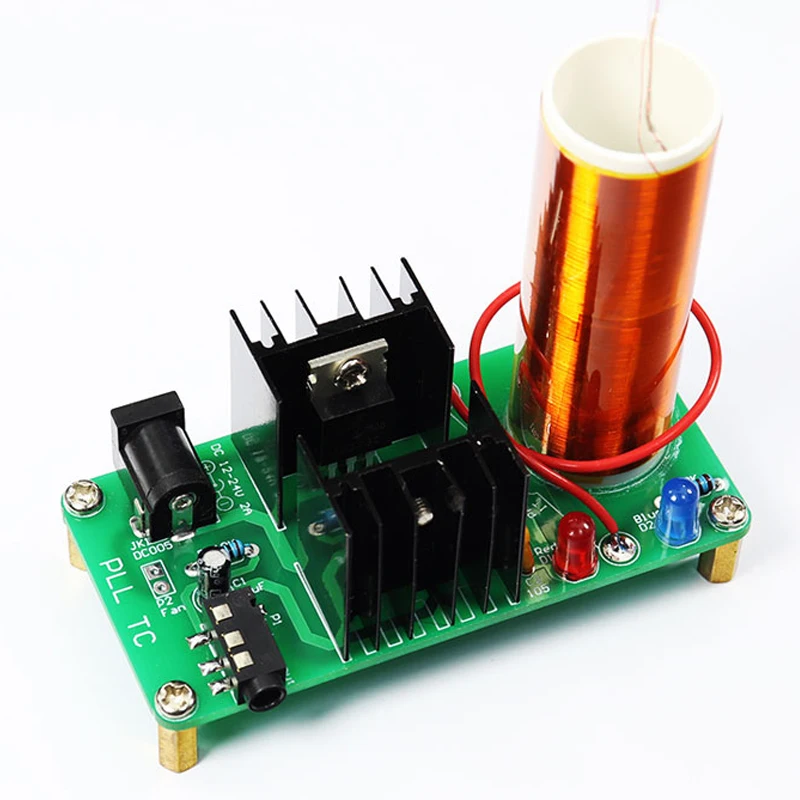 Набор для производства электронной катушки Тесла, музыкальная катушка, Забавный DIY плазменный дуговой зажигание, источник питания 
Набор для производства электронной катушки Тесла, музыкальная катушка, Забавный DIY плазменный дуговой зажигание, источник питания