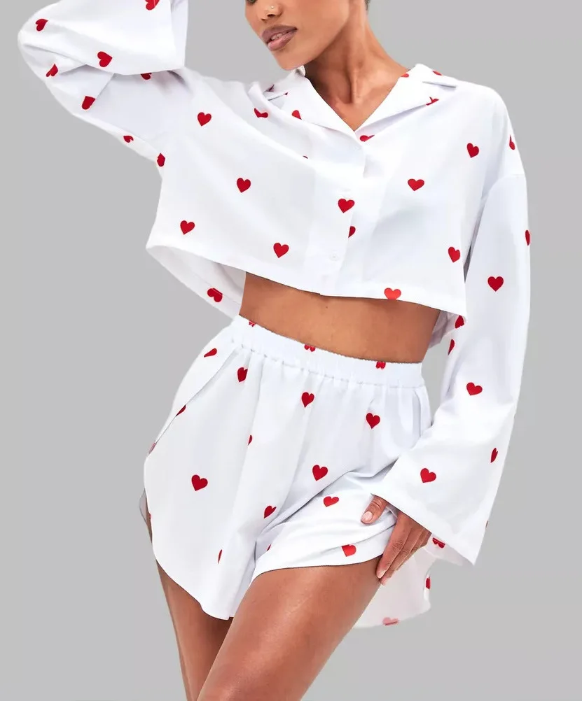 AC 2024 SANTIN Printed WILDBURRIES Women Sets HEARTS 2 Pieces Long Sleeve Shirts Top Women Suits New Two Piece Set Women Outfit
AC 2024 SANTIN Printed WILDBURRIES Women Sets HEARTS 2 Pieces Long Sleeve Shirts Top Women Suits New Two Piece Set Women Outfit