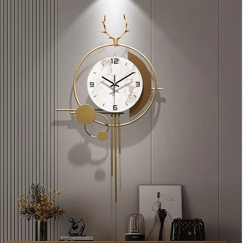 

Nordic Cartoon Clock Wall Quartz Creative Silent Design Xenomorph Aesthetic Modern Wall Watch Reloj Pared Living Room Decoration