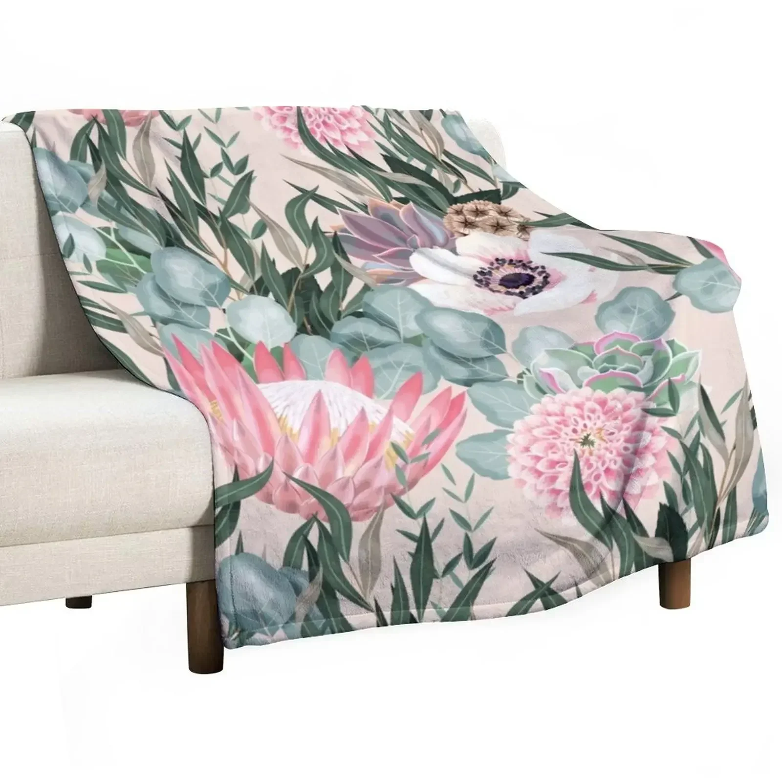 Vector seamless pattern with protea and greenery Throw Blanket christmas decoration Decorative Beds Softs Blankets
Vector seamless pattern with protea and greenery Throw Blanket christmas decoration Decorative Beds Softs Blankets