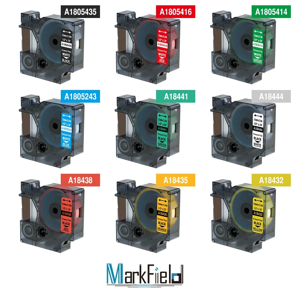 1 Pack Coloured Vinyl Labels Compatible for Dymo Rhino 18444 Industrial Label Tape for DYMO Rhino 5200 4200 6000 Label Maker
1 Pack Coloured Vinyl Labels Compatible for Dymo Rhino 18444 Industrial Label Tape for DYMO Rhino 5200 4200 6000 Label Maker