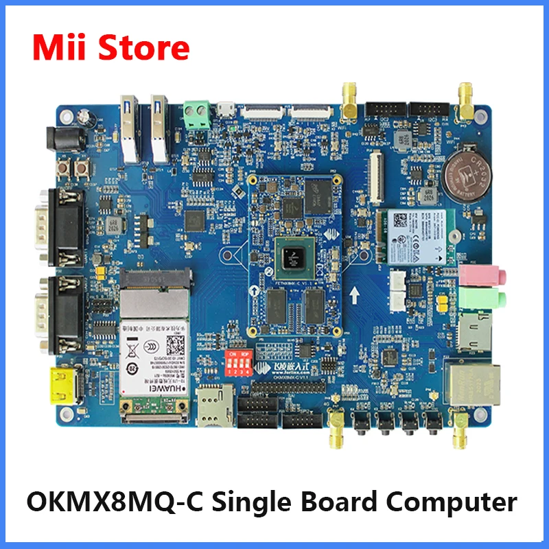 OKMX8MQ-C Single Board Computer based on i.MX8MQ, embedded Linux industrial 5G edge computing industrial control
OKMX8MQ-C Single Board Computer based on i.MX8MQ, embedded Linux industrial 5G edge computing industrial control