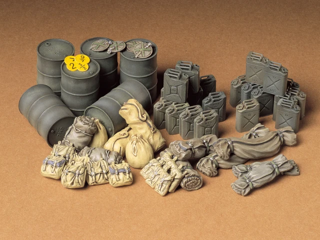 Tamiya 35229 estático montado modelo brinquedo 1/35 escala Para cena de guerra acessórios Allied fornecimento material conjunto modelo kit