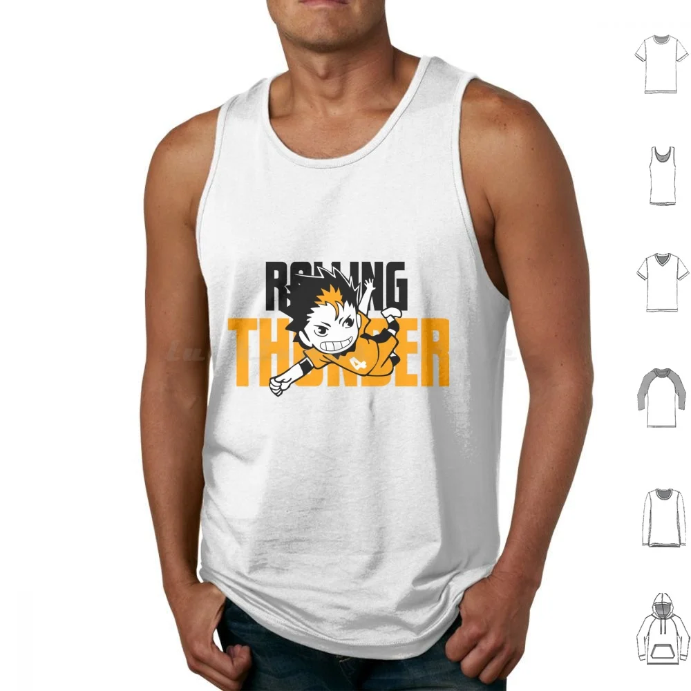 Haikyuu-Rolling Thunder Nishinoya! Майка без рукавов Haikyuu Nishinoya Rolling Thunder Yuu Karasuno Gaurdian 
Haikyuu-Rolling Thunder Nishinoya! Майка без рукавов Haikyuu Nishinoya Rolling Thunder Yuu Karasuno Gaurdian