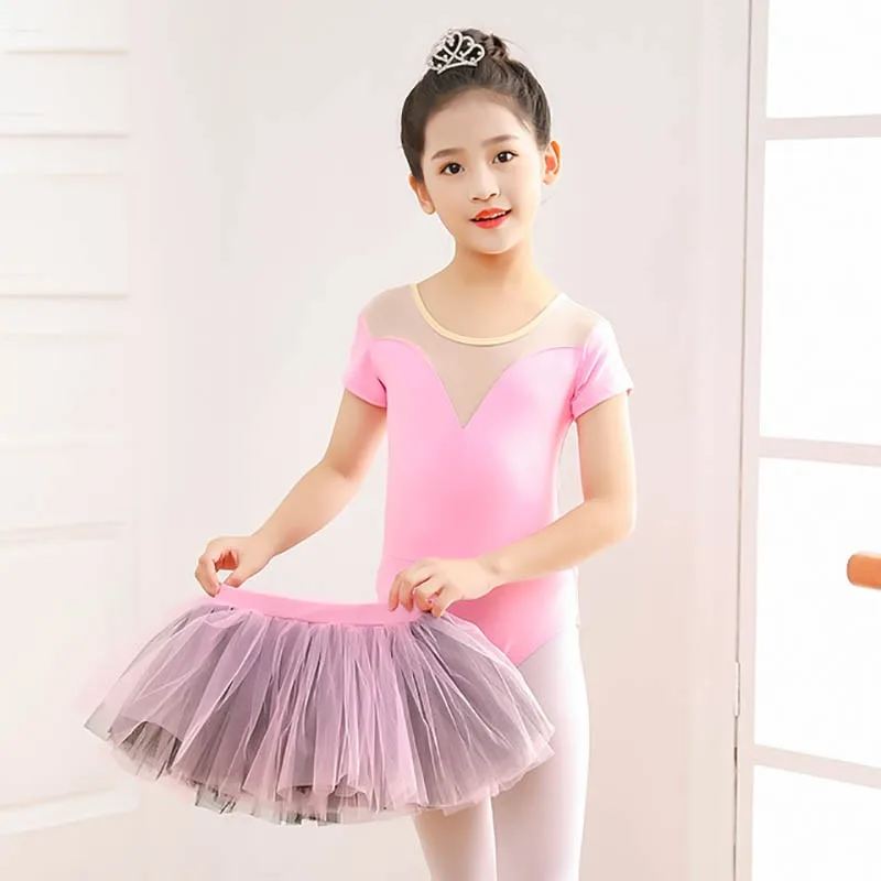 Summer Girls Cotton Short Sleeve Ballet Leotards With Tutu Skirt Body Suit Outfit Set Dancing Dress Gymnastic Costumes Suits Kid
Summer Girls Cotton Short Sleeve Ballet Leotards With Tutu Skirt Body Suit Outfit Set Dancing Dress Gymnastic Costumes Suits Kid