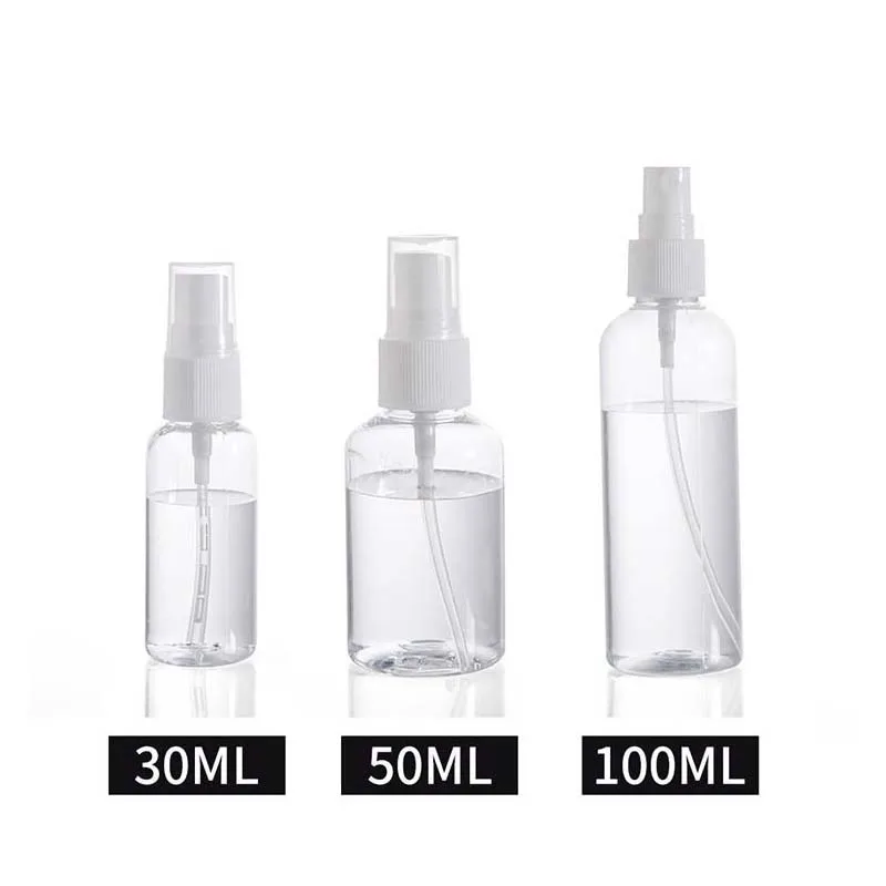 1 pcs 100/50/30ml Portable Refillable Atomizer Transparent Empty Plastic Spray Bottle Makeup Liquid Sprayer Bottles
1 pcs 100/50/30ml Portable Refillable Atomizer Transparent Empty Plastic Spray Bottle Makeup Liquid Sprayer Bottles