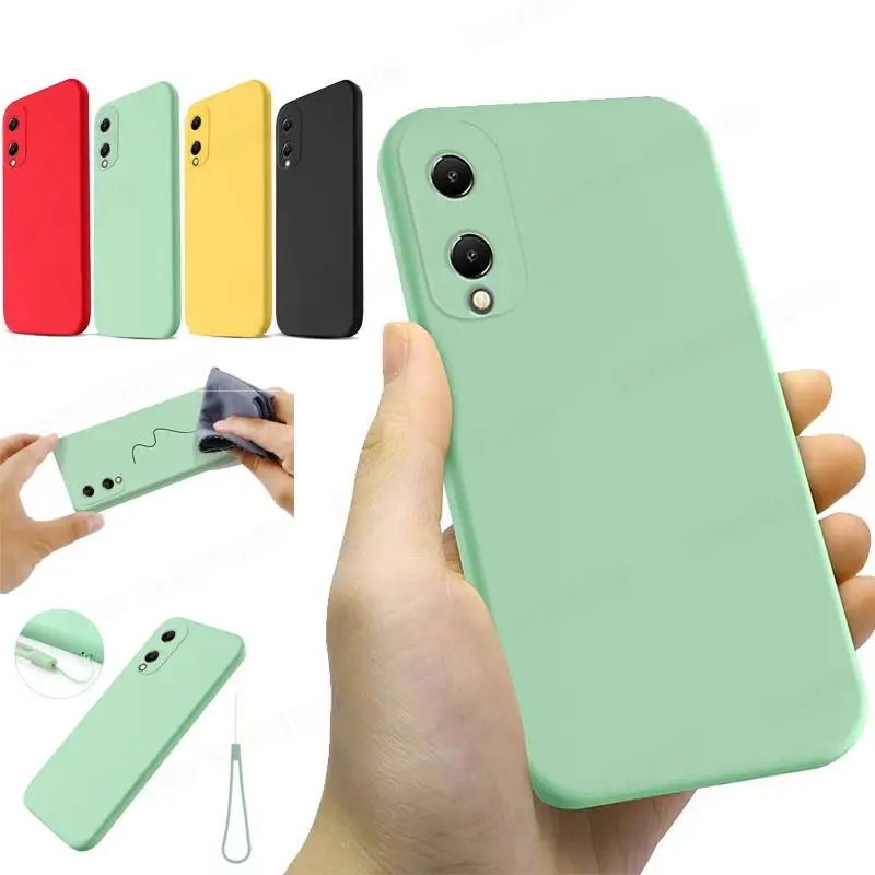 Candy Color Phone Case For Itel A18 A60 Lens protection Liquid Silicone Shockproof Soft Lanyard Cover For Itel A49 A58 Pro
Candy Color Phone Case For Itel A18 A60 Lens protection Liquid Silicone Shockproof Soft Lanyard Cover For Itel A49 A58 Pro