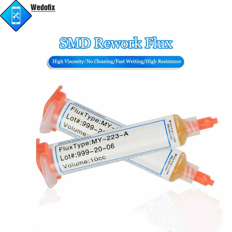 MaAnt Solder Flux 10cc UP-78A Soldering Paste with Syringe Booster for Mobile Phone SMD Chip Electronic Components Welding
MaAnt Solder Flux 10cc UP-78A Soldering Paste with Syringe Booster for Mobile Phone SMD Chip Electronic Components Welding