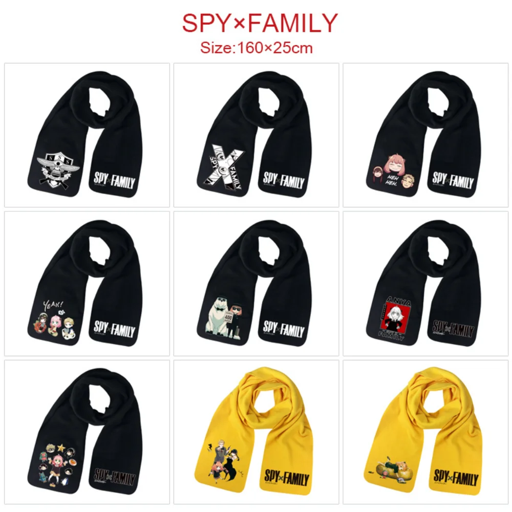 SPY×FAMILY Scarf Anime Plush Cartoon Unisex Teenager Autumn Winter Warm Scarves Cartoon Printing Casual Cosplay Gift
SPY×FAMILY Scarf Anime Plush Cartoon Unisex Teenager Autumn Winter Warm Scarves Cartoon Printing Casual Cosplay Gift