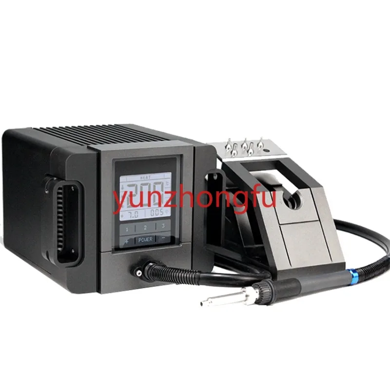 TR1100 Leadfree Hot Air Gun Soldering Station SMD Rework For Phone Miniature PCB Chip Repair Mobile Heat 200W
TR1100 Leadfree Hot Air Gun Soldering Station SMD Rework For Phone Miniature PCB Chip Repair Mobile Heat 200W