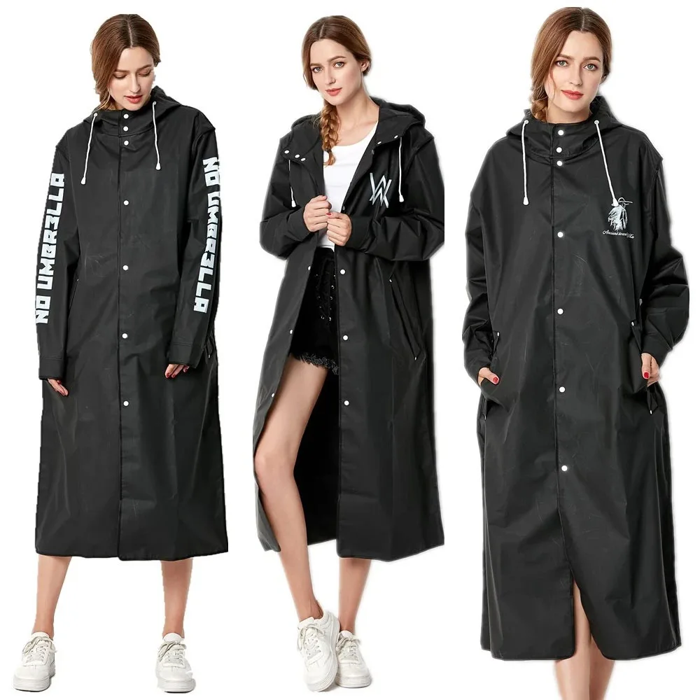 Fashion Raincoat Adults Rainwear Big Size Men And Women Thin Black Rain Coat Poncho Ladies Waterproof Long Slim Raincoat
Fashion Raincoat Adults Rainwear Big Size Men And Women Thin Black Rain Coat Poncho Ladies Waterproof Long Slim Raincoat