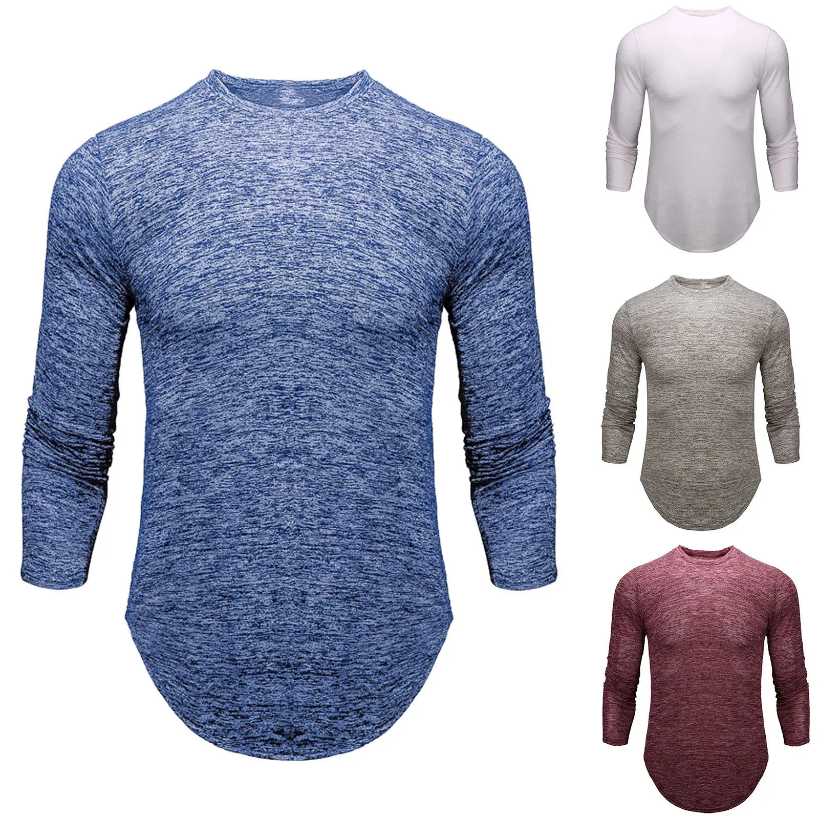 New Men'S Casual Crewneck Long Sleeve T-Shirt Slim Sports Leggings Shirt Winter Autummn Slim Fit Pullover Vintage Underwear Tops
New Men'S Casual Crewneck Long Sleeve T-Shirt Slim Sports Leggings Shirt Winter Autummn Slim Fit Pullover Vintage Underwear Tops