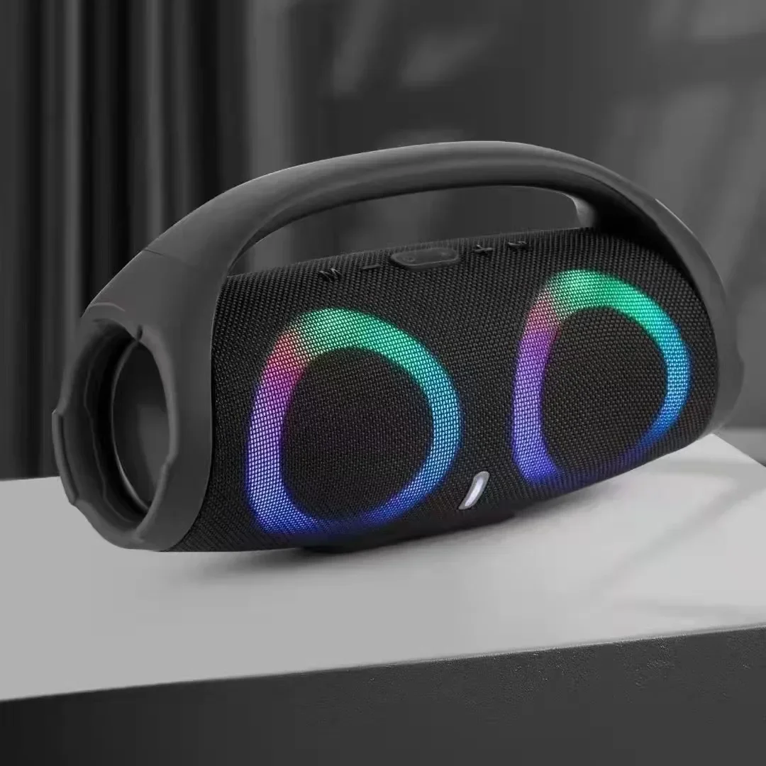 Portable Bluetooth Colorful Light Wataerproof Audio 100W High Power Bluetooth Speaker 360 Stereo Surround Sound Box RGB Speakers
Portable Bluetooth Colorful Light Wataerproof Audio 100W High Power Bluetooth Speaker 360 Stereo Surround Sound Box RGB Speakers