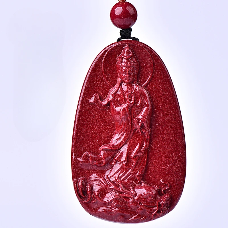 Циннабар Гуаньинь, искусственная руда с высоким содержанием, фиолетовый золотой песок, нисходящий дракон, гуаньинское ожерелье, мужское колье
Циннабар Гуаньинь, искусственная руда с высоким содержанием, фиолетовый золотой песок, нисходящий дракон, гуаньинское ожерелье, мужское колье