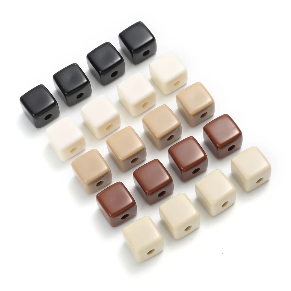 20Pcs 15mm Colorful Square Acrylic Beads For Handmade Jewelry Making Loose Spacer Beads DIY Necklace Bracelet Accessories
20Pcs 15mm Colorful Square Acrylic Beads For Handmade Jewelry Making Loose Spacer Beads DIY Necklace Bracelet Accessories