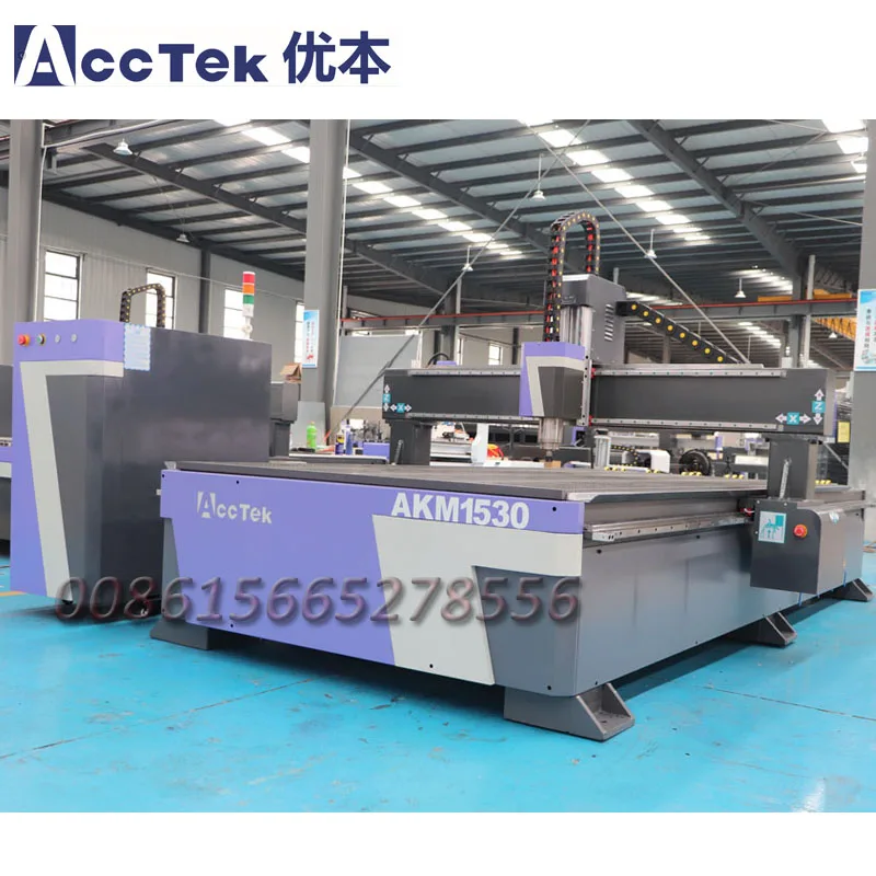 

AccTek High Speed Cnc 1325 1530 Wood Router 4 Axis 3 Axis Cnc Wood Carving Machine Cnc Wood Working Machines