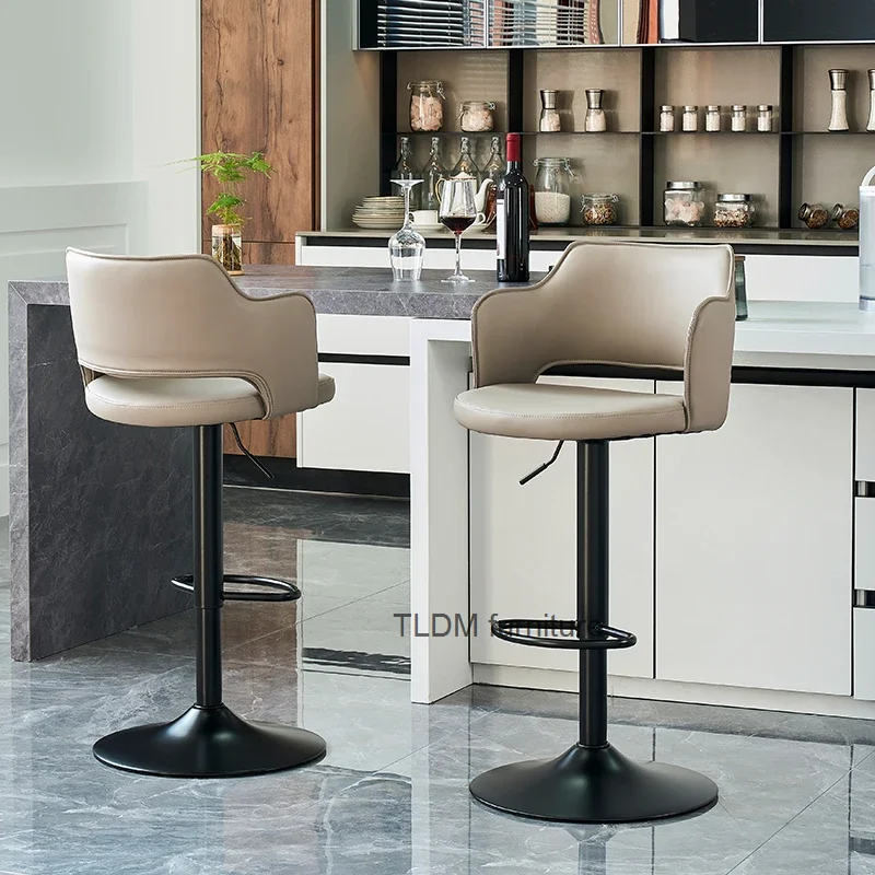 Premium Swivel Bar Chairs White Minimalist Luxury Metal Bar Stool High Quality Cushion Banqueta Alta Para Cozinha Furniture
Premium Swivel Bar Chairs White Minimalist Luxury Metal Bar Stool High Quality Cushion Banqueta Alta Para Cozinha Furniture