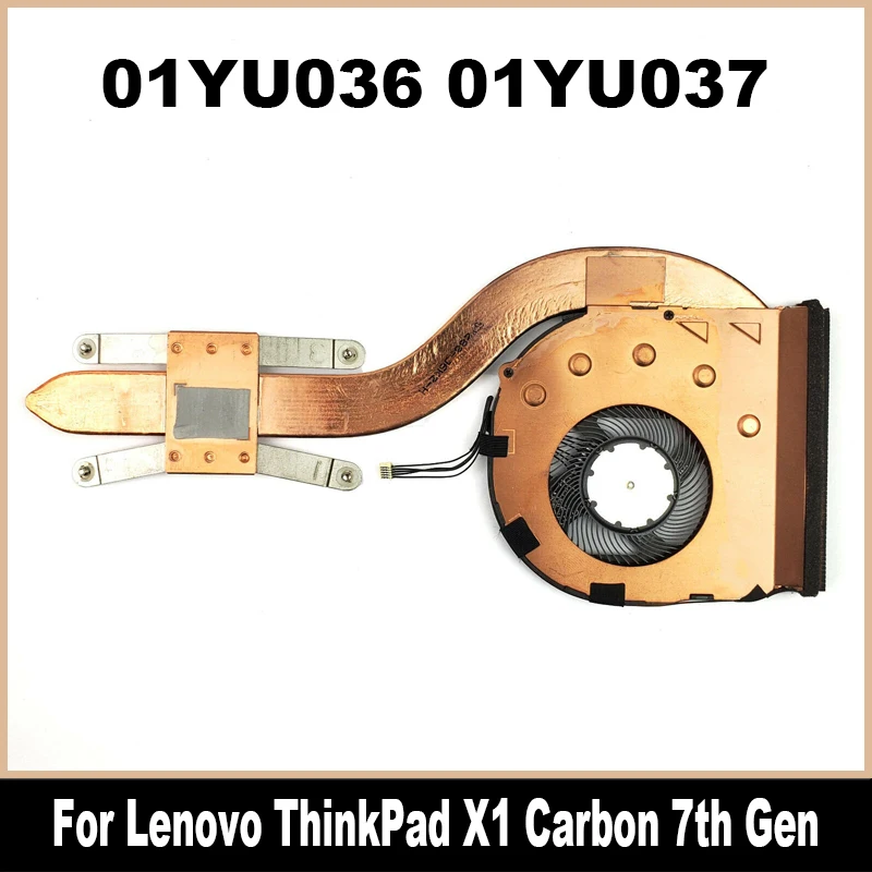 

Новый оригинальный 01YU036 01YU037 для Lenovo ThinkPad X1 Carbon 7-го поколения X1 Yoga 4-го поколения охлаждающий вентилятор Радиатор 5H40W65012 5H40W65011