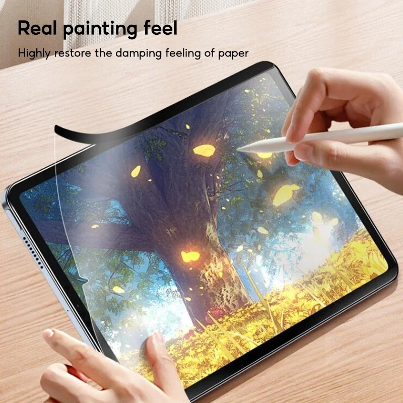 

Magnetic Paper Like Film For Samsung Tab S9+ 5G 2023 S9Plus S6Lite 10.4IN A8 10.5 S7 S8 Screen Protector For S7FE S7Plus S8Plus