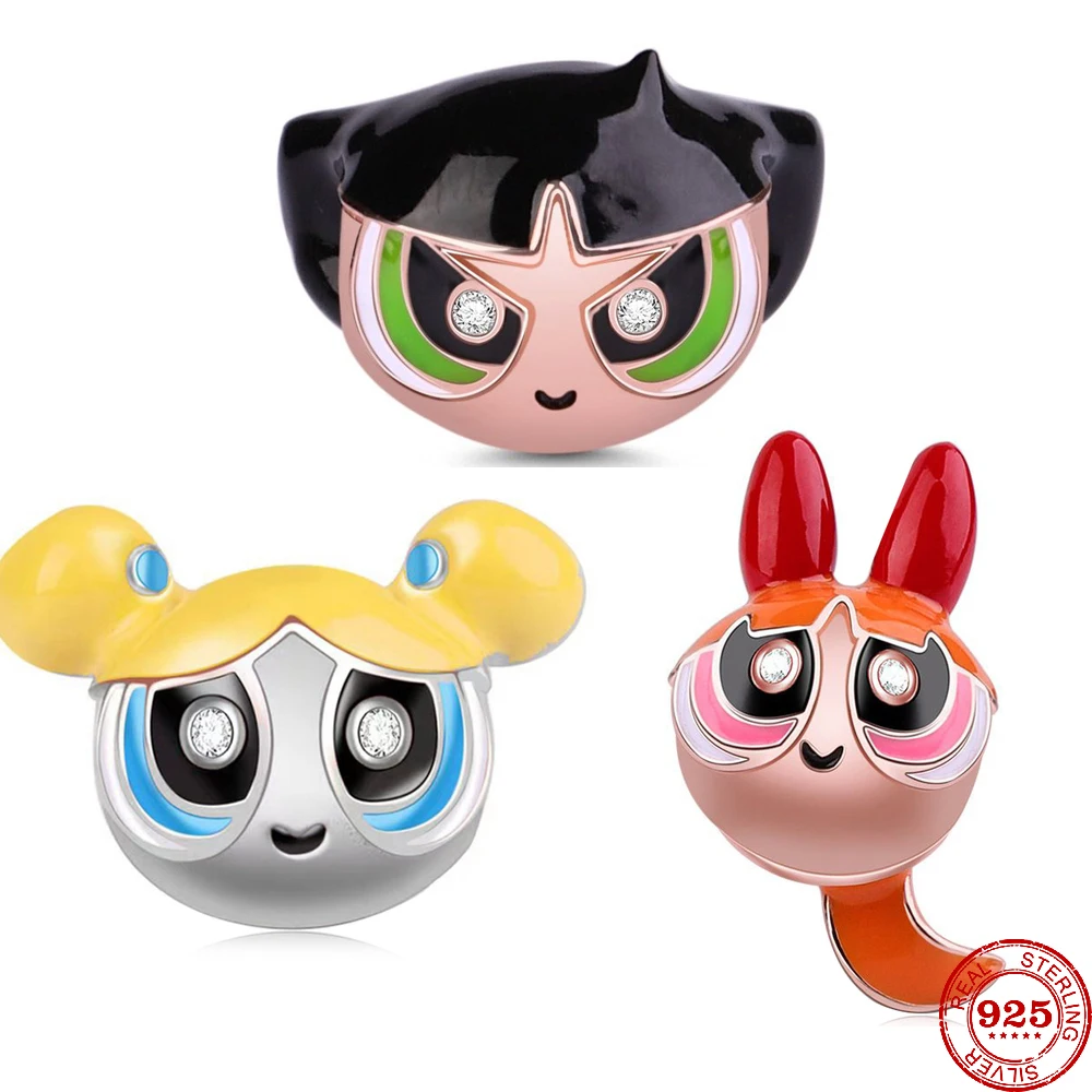 New 925 Sterling Silver Cartoon Pendant DIY Charm Bead Fit Original Pandora Bracelets For Women Trinket Making A239
New 925 Sterling Silver Cartoon Pendant DIY Charm Bead Fit Original Pandora Bracelets For Women Trinket Making A239