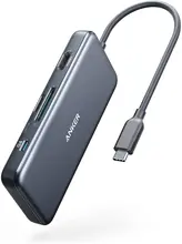 New Anker USB C Hub, 341 USB-C Hub (7-in-1), with 4K HDMI, 100W Power Delivery, USB-C and 2 USB-A 5Gbps Data Ports, microSD and
New Anker USB C Hub, 341 USB-C Hub (7-in-1), with 4K HDMI, 100W Power Delivery, USB-C and 2 USB-A 5Gbps Data Ports, microSD and
