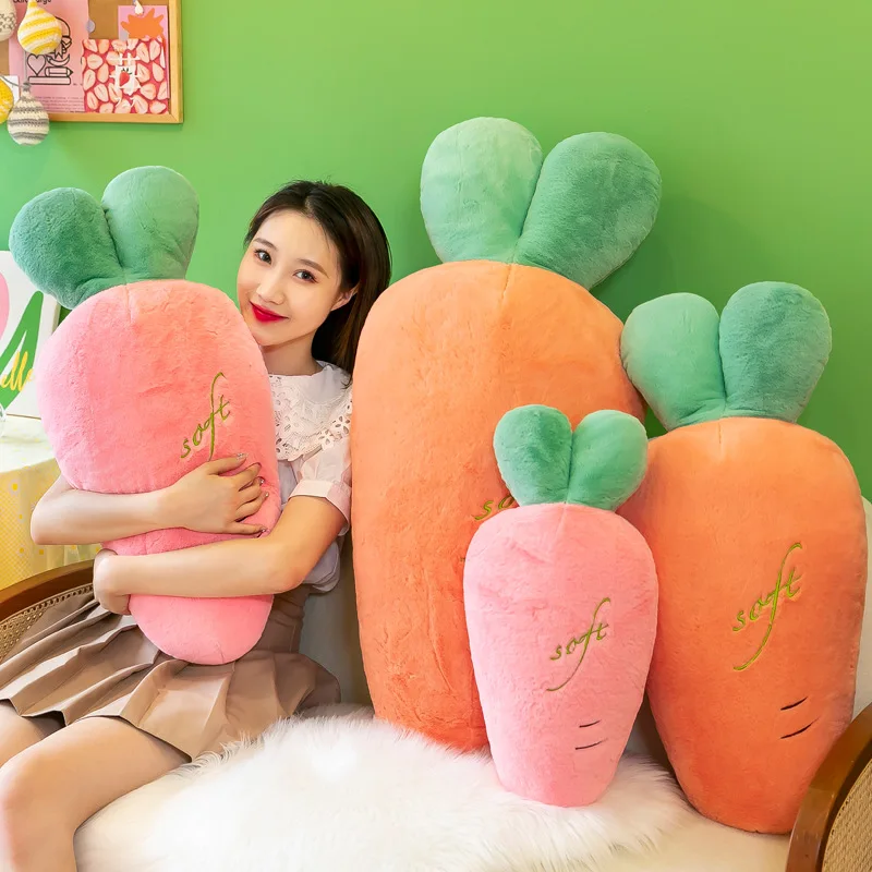 Cartoon Plant Carrot Plush Toy Cute Sleeping Pillow Carrots Fruits and Vegetables Stuffed Soft Toys Children Gift Party Dress Up
Cartoon Plant Carrot Plush Toy Cute Sleeping Pillow Carrots Fruits and Vegetables Stuffed Soft Toys Children Gift Party Dress Up