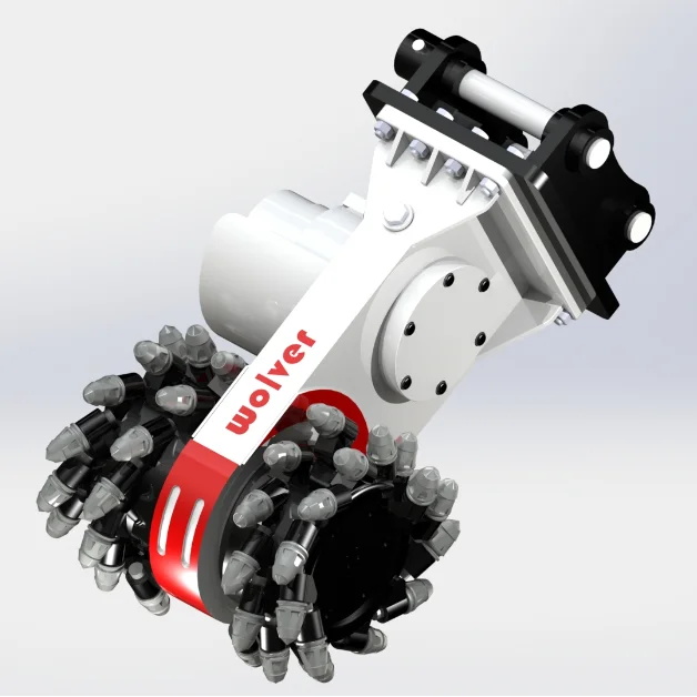 Tunneling 360 Degree Rotary Milling Machine Horizontal Drum Cutter for 2 Ton Excavator
Tunneling 360 Degree Rotary Milling Machine Horizontal Drum Cutter for 2 Ton Excavator