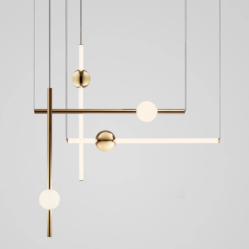 Nordic Golden Chandelier Concise Long Stick Living Room Cloth Store Hotel Hall Dinner Led Hanging Light Fixtures Free Shipping
Nordic Golden Chandelier Concise Long Stick Living Room Cloth Store Hotel Hall Dinner Led Hanging Light Fixtures Free Shipping
