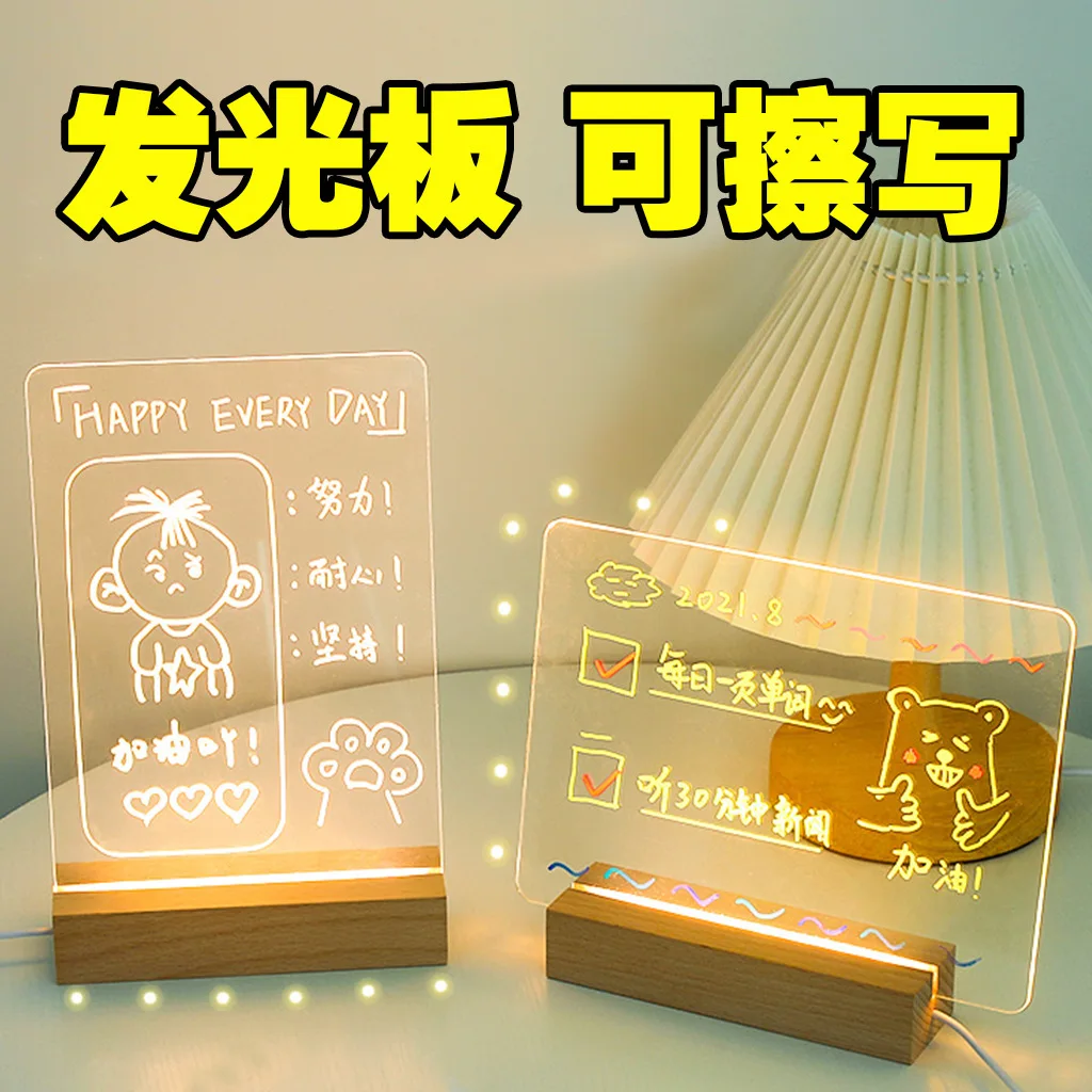 Luminous Fluorescent Board, Led Small Blackboard, Advertising Board, Desktop, Card, Price Tag, Brand, Milk Tea Shop Display
Luminous Fluorescent Board, Led Small Blackboard, Advertising Board, Desktop, Card, Price Tag, Brand, Milk Tea Shop Display