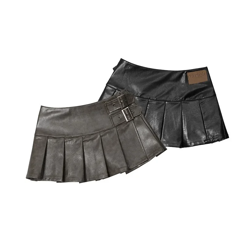 American Summer High Waisted Pleated Skirt for Women To Show Slimming Ins Spicy Girl Ultra Short A-line Skirt Female Clothing
American Summer High Waisted Pleated Skirt for Women To Show Slimming Ins Spicy Girl Ultra Short A-line Skirt Female Clothing