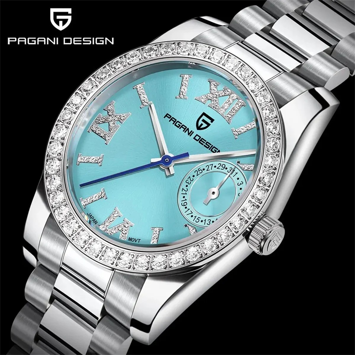 

PAGANI DESIGN Women's Wristwatch Japan TMI Movt Elegant Quartz Watch For Lady girl Women gift Fashion Waterproof Sapphire Clock