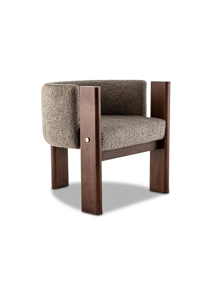 North American black walnut solid wood dining chairs, Italian minimalist designer chairs
North American black walnut solid wood dining chairs, Italian minimalist designer chairs