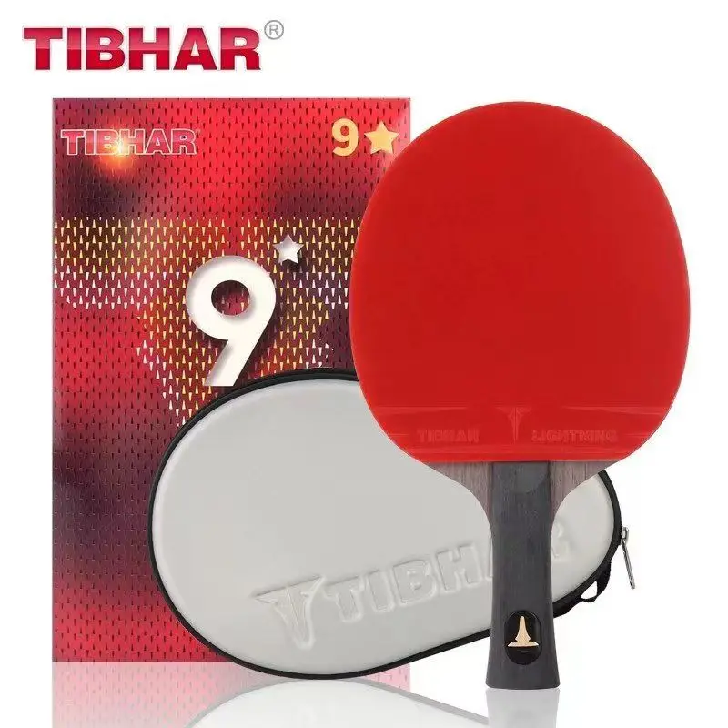 TIBHAR 9 Star Table Tennis Racket Superior Sticky Rubber Carbon Blade Ping Pong Rackets Professional Pimples-in Pingpong Paddle
TIBHAR 9 Star Table Tennis Racket Superior Sticky Rubber Carbon Blade Ping Pong Rackets Professional Pimples-in Pingpong Paddle