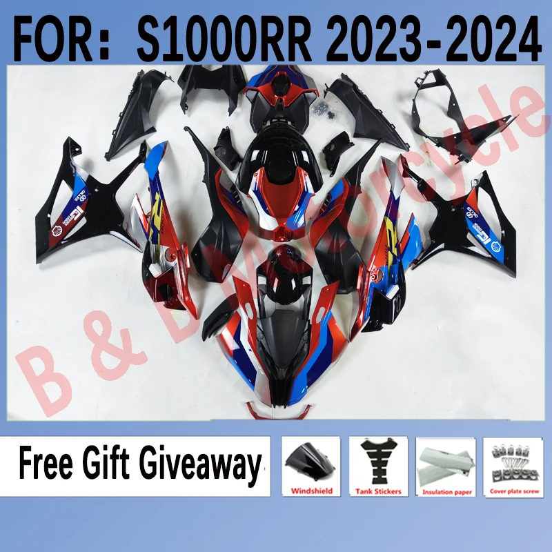 Обтекатели для BMW S1000RR 2023 2024, аксессуары для полной обтекательной панели, Высококачественный ABS пластик, набор для впрыска, белый
Обтекатели для BMW S1000RR 2023 2024, аксессуары для полной обтекательной панели, Высококачественный ABS пластик, набор для впрыска, белый